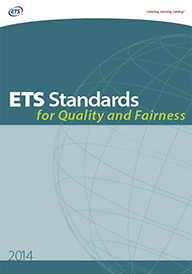 Imagem dos ETS Standards for Quality and Fairness