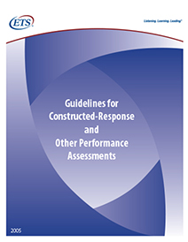 Image des directives pour les évaluations de la réponse construite et d’autres performances