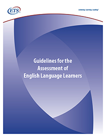 Image des Guidelines for the Assessment of English Language Learners