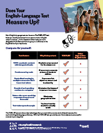 Why Choose TOEFL iBT Flyer thumbnail