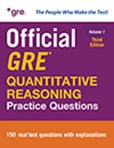 Thumbnail-Bild der offiziellen GRE Quantitative Reasoning Practice Questions Band 1, zweite Auflage