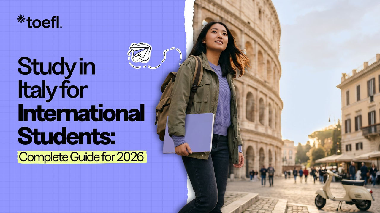 Guide d’étude en Italie pour le TOEFL