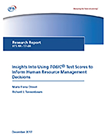 en savoir plus sur les Perspectives sur l’utilisation des scores TOEIC pour éclairer les décisions de gestion des ressources humaines