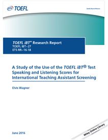 Leia mais sobre um estudo sobre o uso das pontuações de fala e escuta no teste TOEFL iBT para triagem internacional de assistente de ensino
