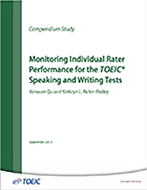 leia mais sobre o monitoramento do desempenho individual dos avaliadores nos testes de fala e escrita do TOEIC