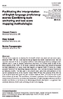 Leia mais sobre Facilitar a interpretação das pontuações de proficiência em inglês: Combinar metodologias de ancoragem de escalas e mapeamento de resultados em testes