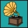 small icon of victrola player