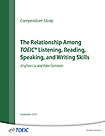 read more about The Relationship Among TOEIC Listening, Reading, Speaking and Writing Skills  