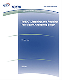 read more about TOEIC Listening and Reading Test Scale Anchoring Study